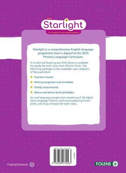 Starlight 4th Class Combined Reading & Skills Book by Folens on Schoolbooks.ie