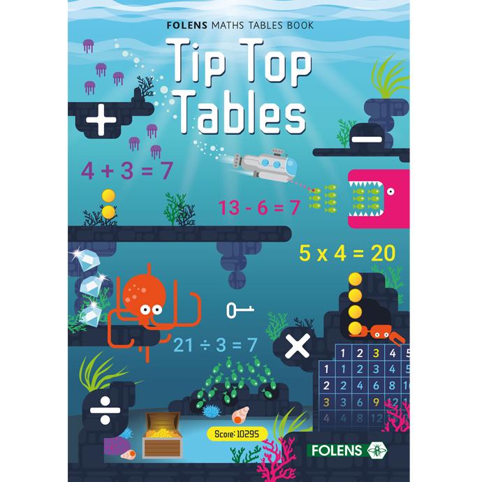 Tip Top Tables by Folens on Schoolbooks.ie