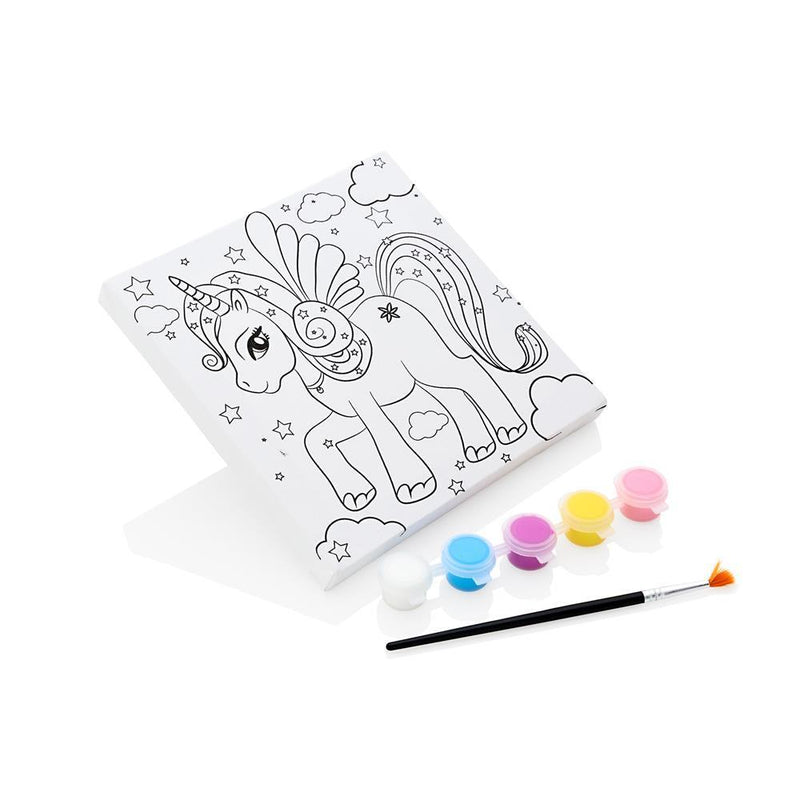 ■ World Of Colour - 150x150mm Colour In Canvas - Unicorn by World of Colour on Schoolbooks.ie