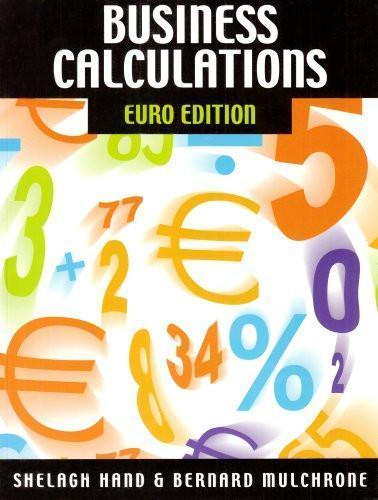 ■ Business Calculations Euro Edition by Gill Education on Schoolbooks.ie