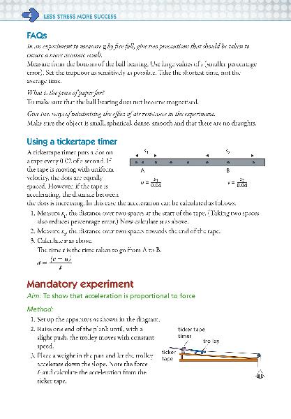 Less Stress More Success - Leaving Cert - Physics by Gill Education on Schoolbooks.ie