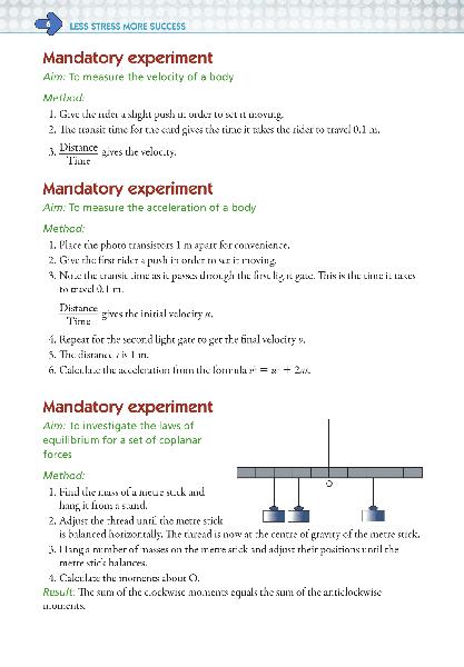 Less Stress More Success - Leaving Cert - Physics by Gill Education on Schoolbooks.ie