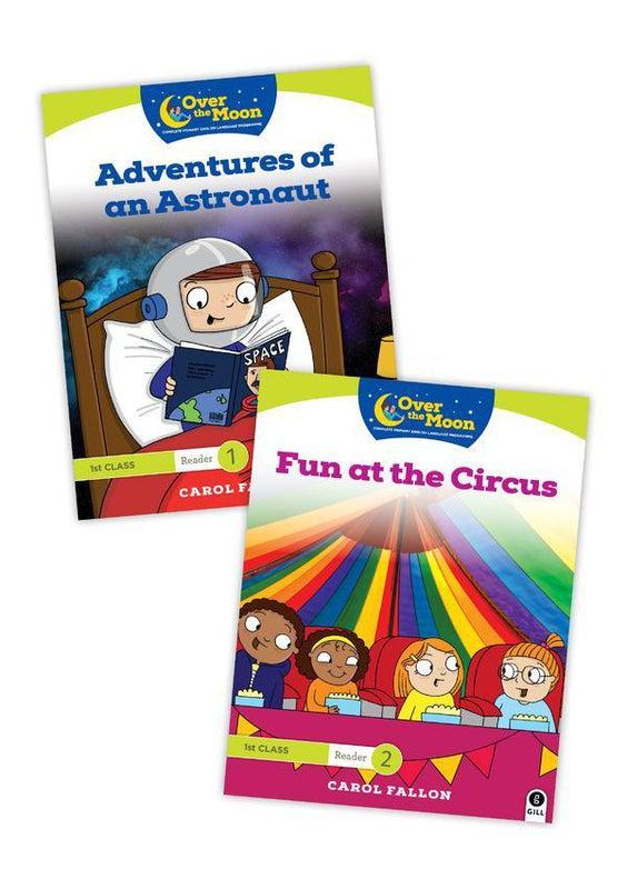 Over The Moon - 1st Class Reader Pack by Gill Education on Schoolbooks.ie
