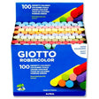 Giotto Box 100 Dust Free Chalk - Coloured by Giotto on Schoolbooks.ie