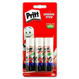 Pritt Glue Stick - 22g - Carded Pack of 3 by Pritt on Schoolbooks.ie