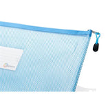 Premier Premtone B4+ Ultramesh Expanding Wallet - Printer Blue by Premto on Schoolbooks.ie
