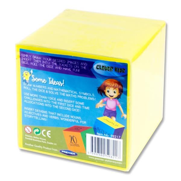 Clever Kidz 5" Create Your Own Games Foam Dice by Clever Kidz on Schoolbooks.ie