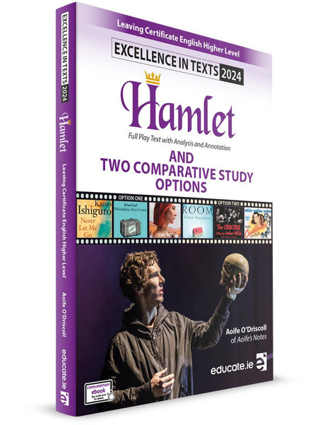 ■ Excellence in Texts - Higher Level - Hamlet 2024 (Aoife’s Notes) - Old Edition by Educate.ie on Schoolbooks.ie