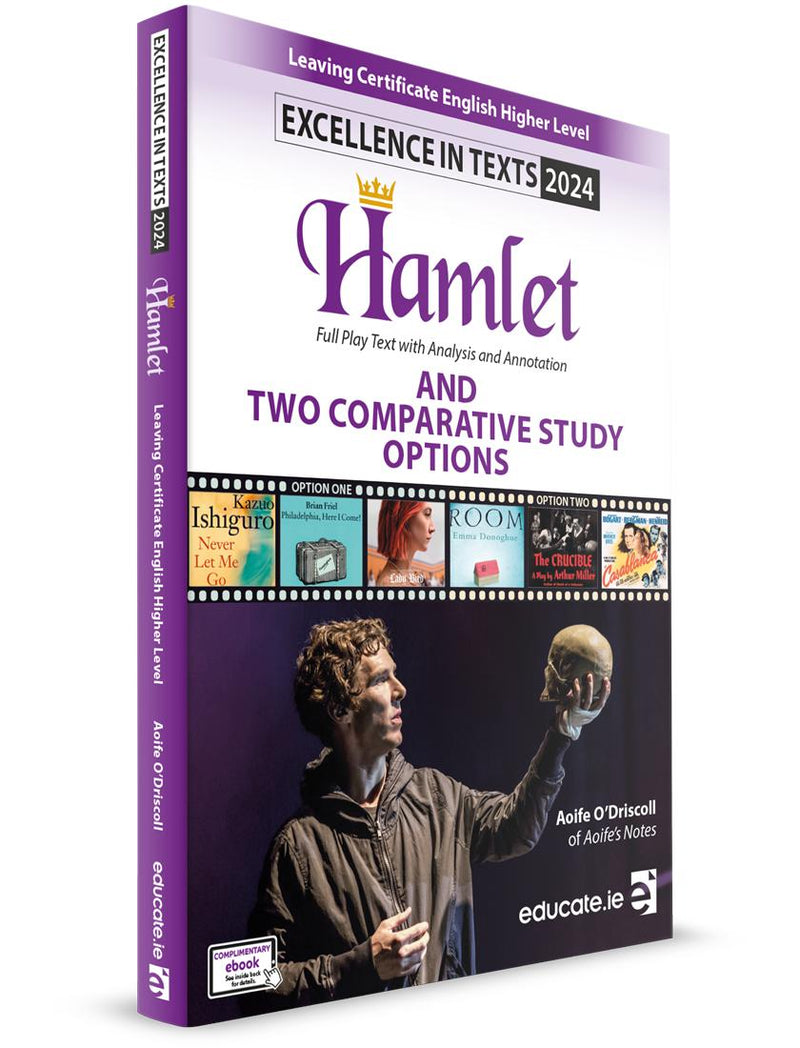 Excellence in Texts - Higher Level - Hamlet 2024 (Aoife’s Notes) by Educate.ie on Schoolbooks.ie