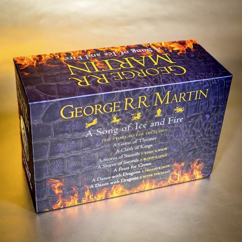 A Song of Ice and Fire - The Complete Boxset of All 7 Books by HarperCollins Publishers on Schoolbooks.ie