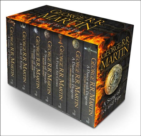 A Song of Ice and Fire - The Complete Boxset of All 7 Books by HarperCollins Publishers on Schoolbooks.ie