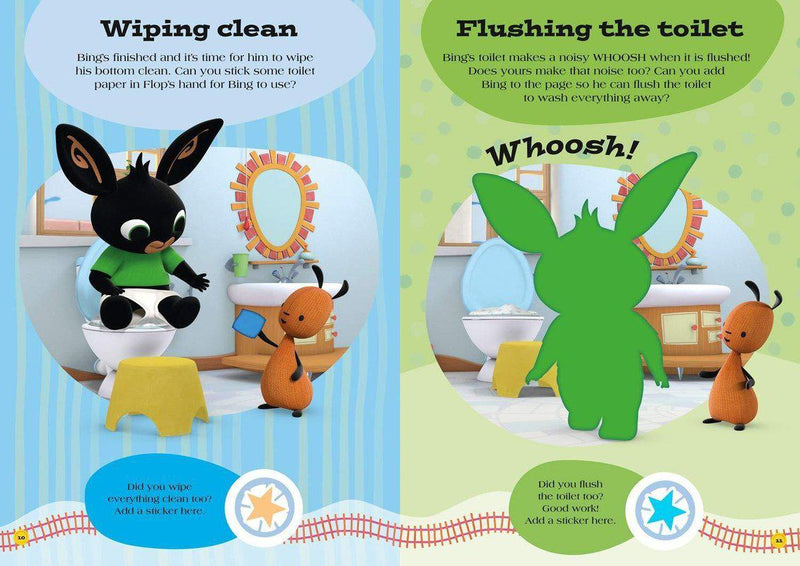 ■ Bing - My Toilet Train Sticker Book by HarperCollins Publishers on Schoolbooks.ie