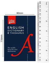 Collins Gem English Dictionary & Thesaurus by HarperCollins Publishers on Schoolbooks.ie