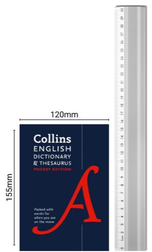 Collins Pocket English Dictionary & Thesaurus by HarperCollins Publishers on Schoolbooks.ie