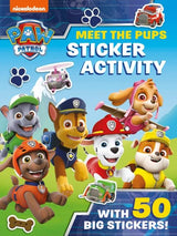 Paw Patrol - Meet the Pups Sticker Activity Book by HarperCollins Publishers on Schoolbooks.ie