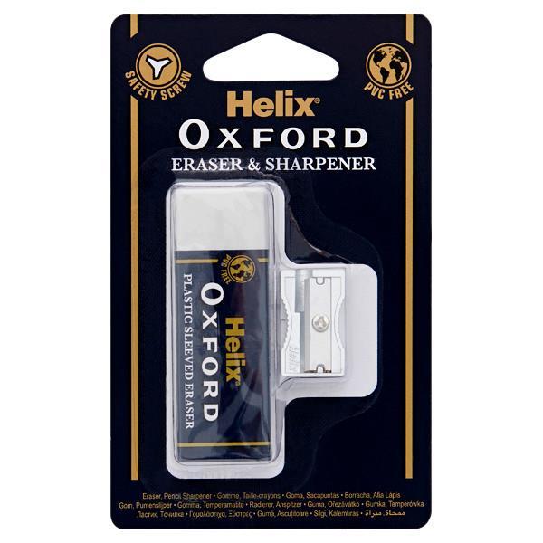 Helix - Oxford Large Eraser And Sharpener by Helix on Schoolbooks.ie