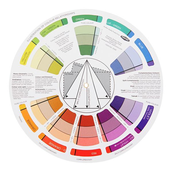 Icon - 17cm Convenient Colour Wheel by Icon on Schoolbooks.ie