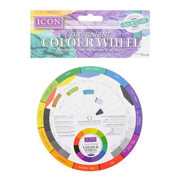 Icon - 17cm Convenient Colour Wheel by Icon on Schoolbooks.ie