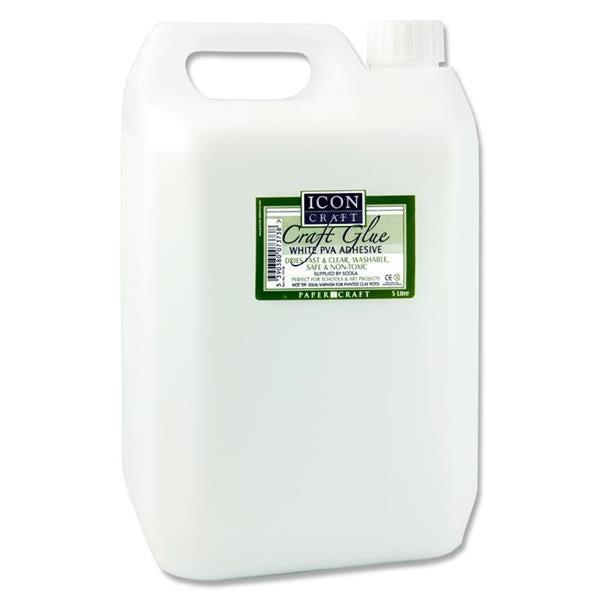 Icon Craft - PVA Craft Glue - 5 Litre by Icon on Schoolbooks.ie