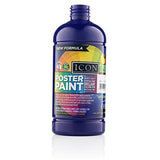 Icon Poster Paint 500ml - Purple - Violet by Icon on Schoolbooks.ie