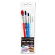 Icon Wallet of 5 Soft Grip Nylon Paint Brushes by Icon on Schoolbooks.ie