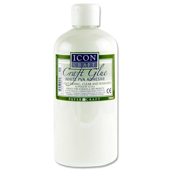 Icon Craft - PVA Craft Glue - 500ml by Icon on Schoolbooks.ie