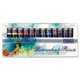 Watercolour Paint Set - 12x 12ml Tube Set by Icon on Schoolbooks.ie