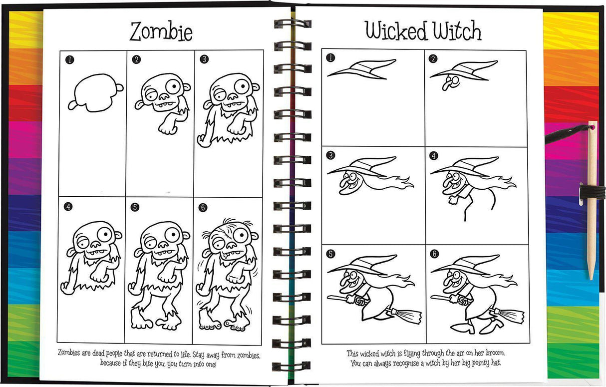 ■ Scratch and Draw Halloween by Imagine That Publishing Ltd on Schoolbooks.ie