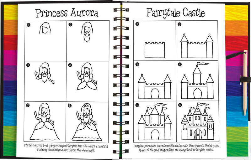 ■ Scratch and Draw Princesses by Imagine That Publishing Ltd on Schoolbooks.ie