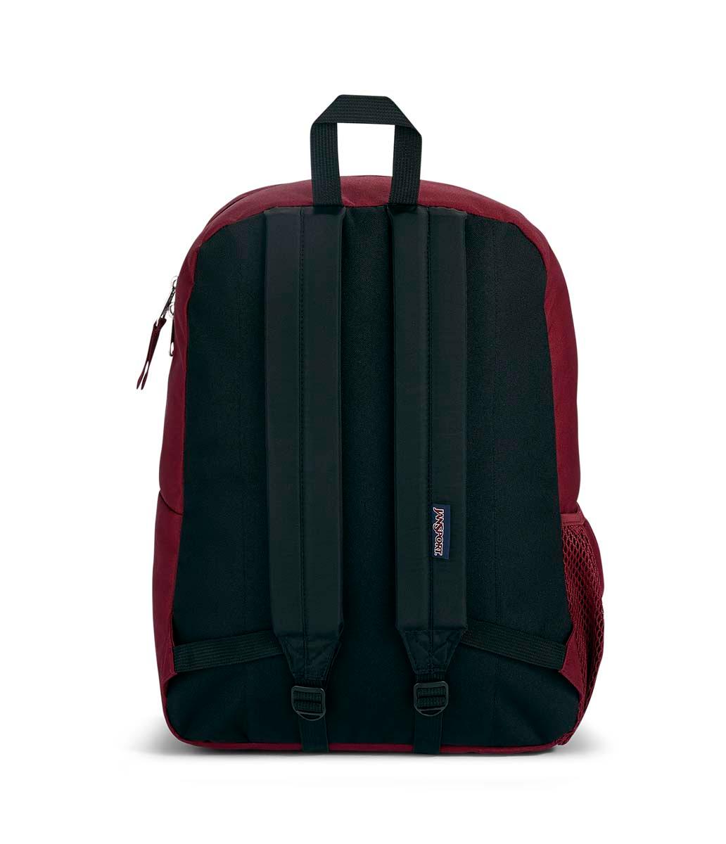 JanSport Cross Town Backpack Russet Red Schoolbooks.ie
