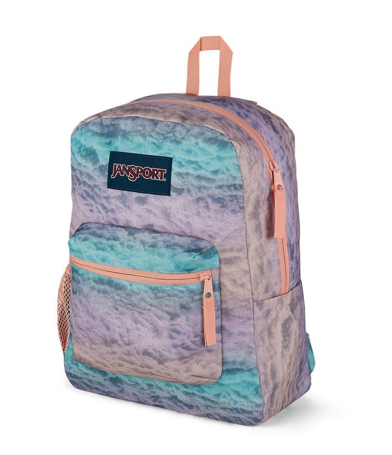JanSport Cross Town Backpack - Cotton Candy Clouds by JanSport on Schoolbooks.ie