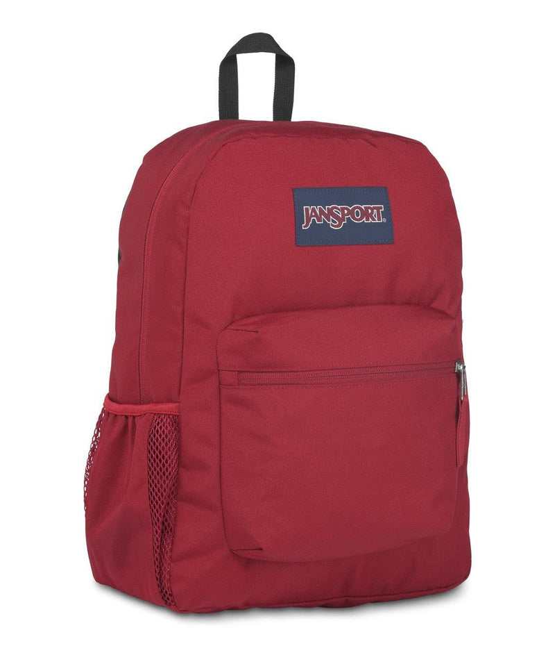 JanSport Cross Town Backpack - Viking Red by JanSport on Schoolbooks.ie