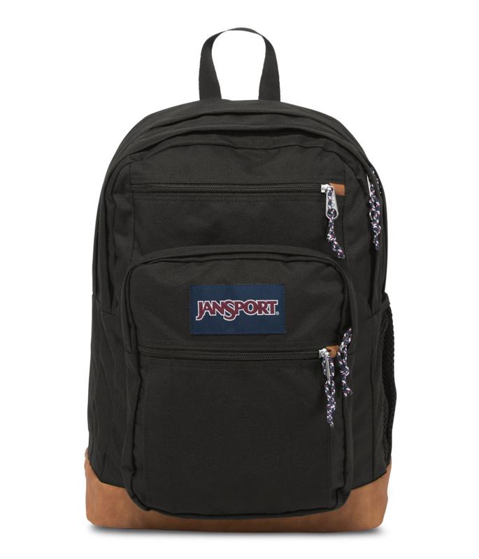 JanSport Cool Student Backpack - Black by JanSport on Schoolbooks.ie