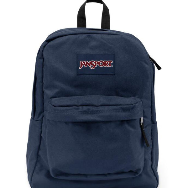 Navy blue jansport backpack 2025