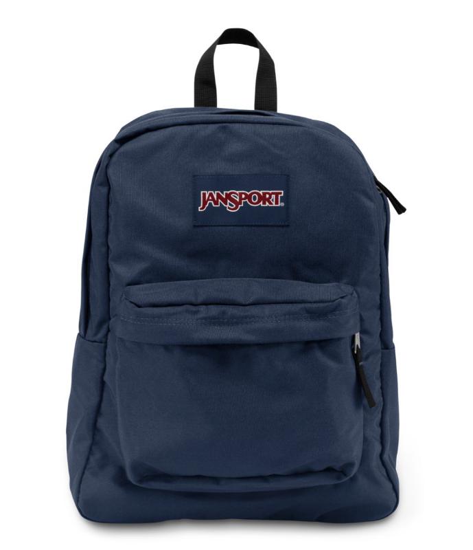 JanSport Superbreak Backpack - Navy by JanSport on Schoolbooks.ie