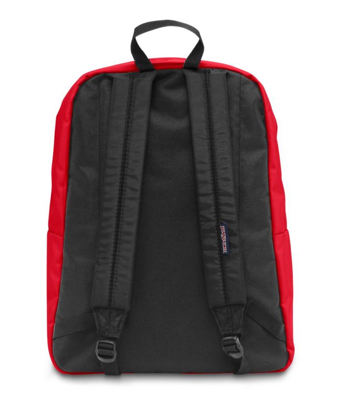 JanSport Superbreak Backpack Red Tape Schoolbooks.ie