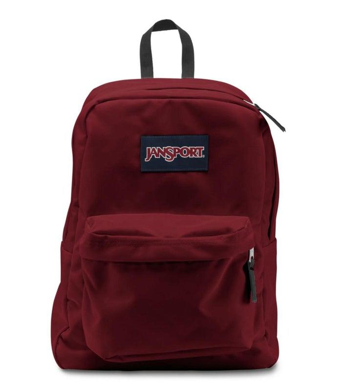 Jansport superbreak backpack viking fashion red