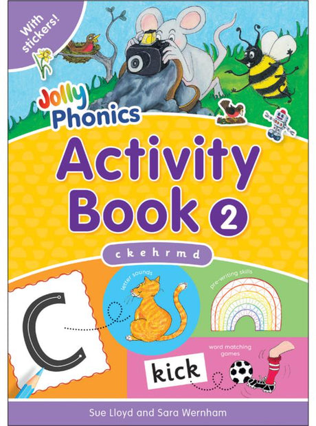 Jolly Phonics Activity Book 2 by Jolly Learning Ltd on Schoolbooks.ie