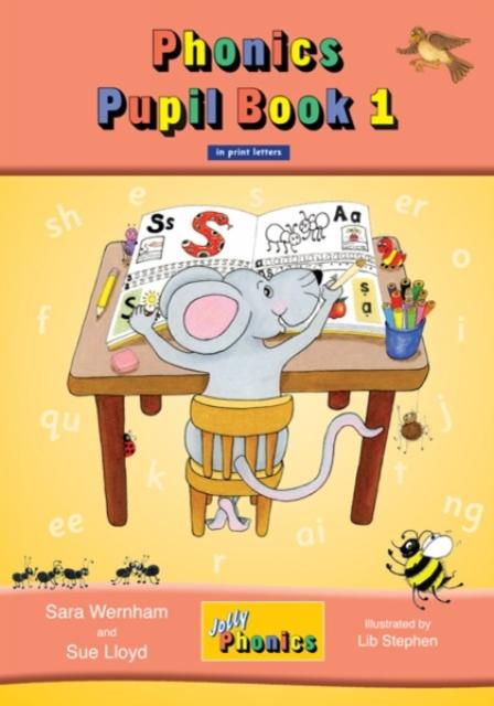 Jolly Phonics Pupil Book 1 - in Print Letters (Colour) - Old Edition by Jolly Learning Ltd on Schoolbooks.ie