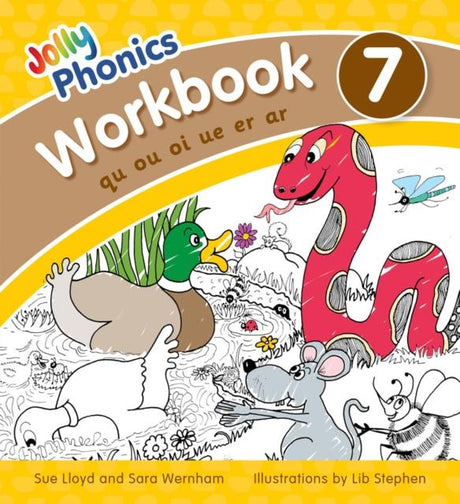 Jolly Phonics Workbook 7 - Pre Cursive Letters by Jolly Learning Ltd on Schoolbooks.ie