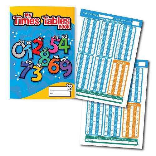 My Times Tables Book by Just Rewards on Schoolbooks.ie