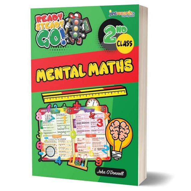 Ready Steady Go! Mental Maths - 2nd Class by Just Rewards on Schoolbooks.ie