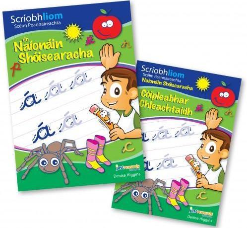 Scríobh Liom do Naíonáin Shóisearacha (Book & Practice Copy Set) by Just Rewards on Schoolbooks.ie