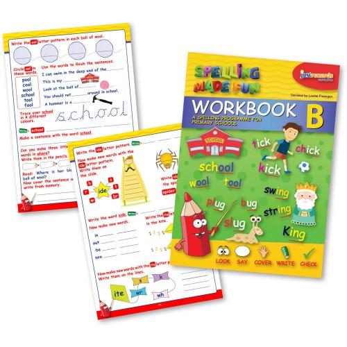 Spelling Made Fun Pupils Workbook B - 1st Class by Just Rewards on Schoolbooks.ie