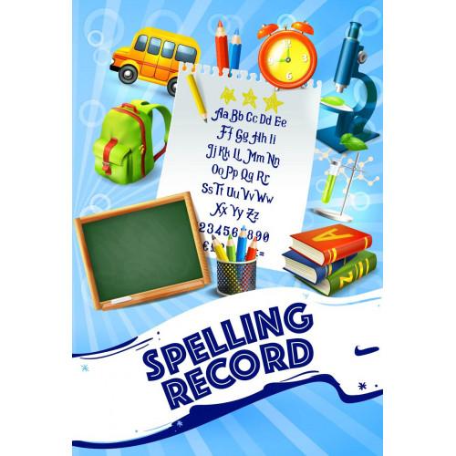 Spelling Record Book by Just Rewards on Schoolbooks.ie