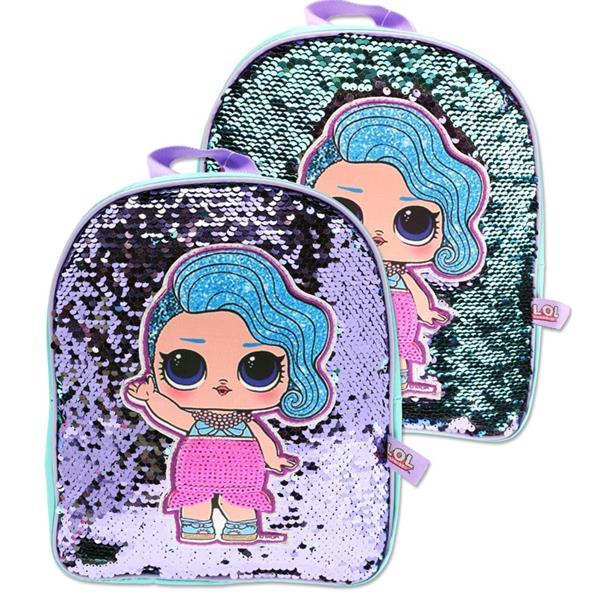 ■ L.O.L Surprise! - Nursery Backpack With Reversible Sequins - Blue by L.O.L. Surprise! on Schoolbooks.ie