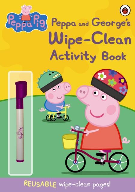 Peppa Pig - Peppa and George's Wipe-Clean Activity Book by Ladybird on Schoolbooks.ie