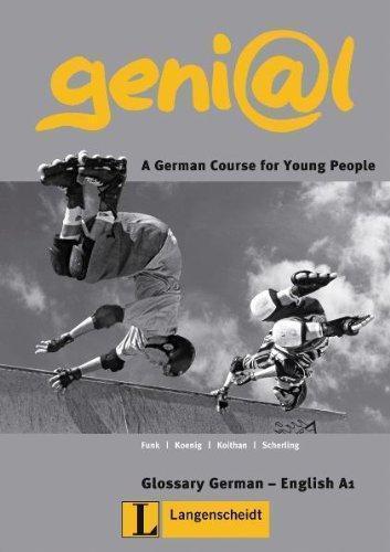 ■ Genial A1 - Glossary German-English by Langenscheidt on Schoolbooks.ie