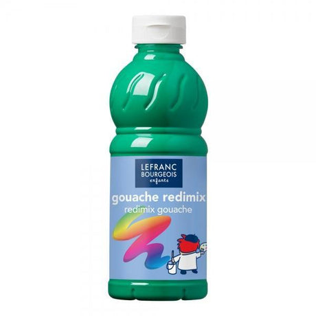 LB - Redimix Paint - 500ml - Brilliant Green by Lefranc Bourgeois on Schoolbooks.ie