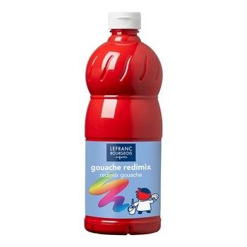 LB - Redimix Paint - 500ml - Brilliant Red by Lefranc Bourgeois on Schoolbooks.ie